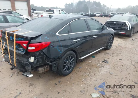 2015 Hyundai Sonata Limited z USA, uszkodzony, nr VIN 5NPE34AF7FH223171